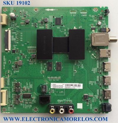 MAIN / TCL 08-AU43CUN-OC402AA / 40-MST10C-MAB2HG / 08-MST1001-MA200AA / 08-MST1001-MA300AA / V8-ST10K01-LF1V1282 / PANEL LVU430ND1L / MODELOS 43S403 / 43S405LDAA